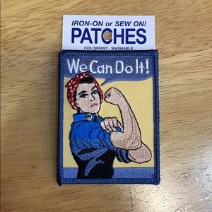 Rosie the riveter patch